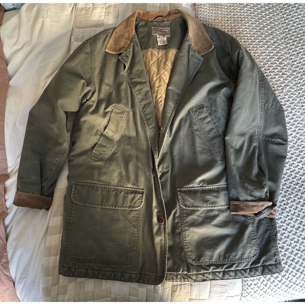 Vintage LL Bean Mens Chore Barn Coat Jacket See Pics For Measurements 0WY21